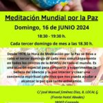 Meditación Mundial por la paz